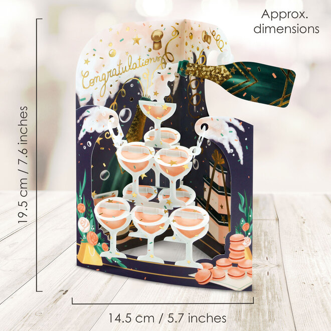 Congratulations Swing Card