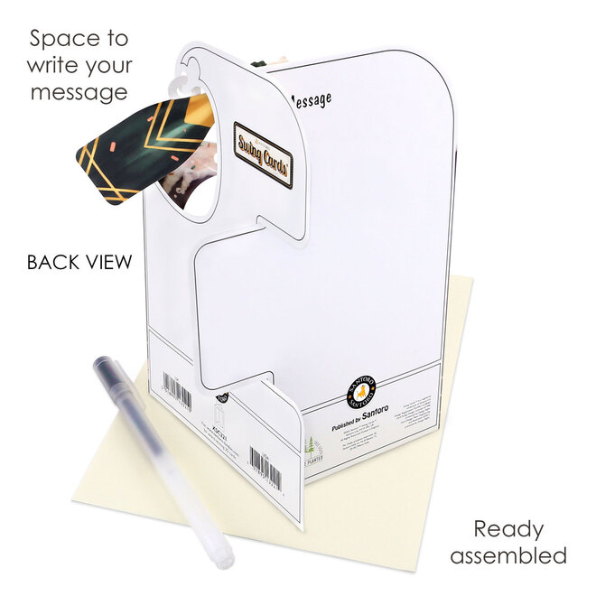 Congratulations Swing Card