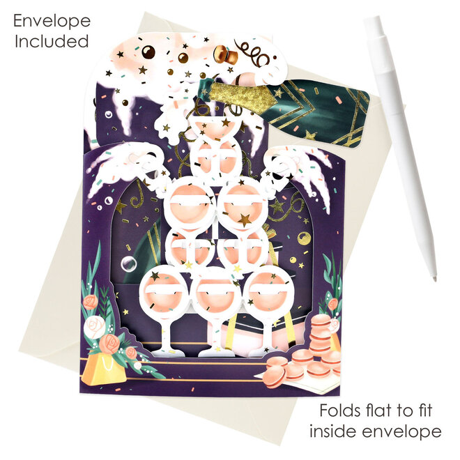 Congratulations Swing Card