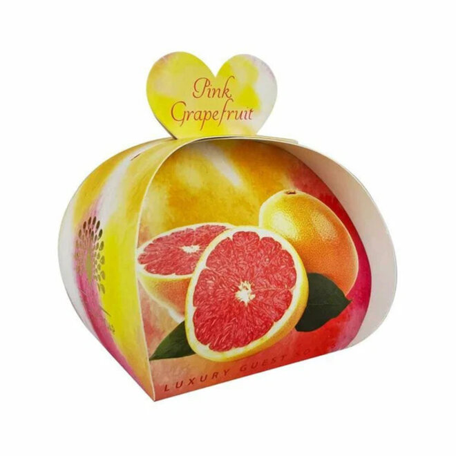 Pink Grapefruit Mini Guest Soaps Set