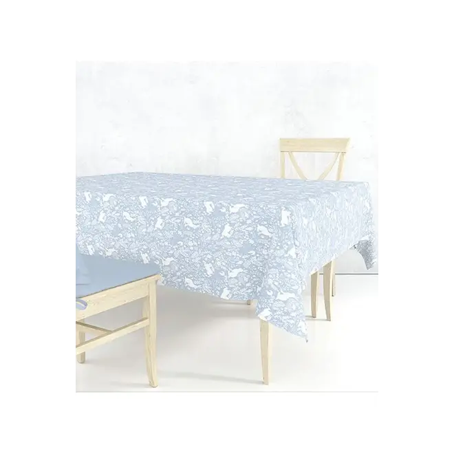 William Morris Gallery Forest Life Blue 52" Square Acrylic Tablecloth