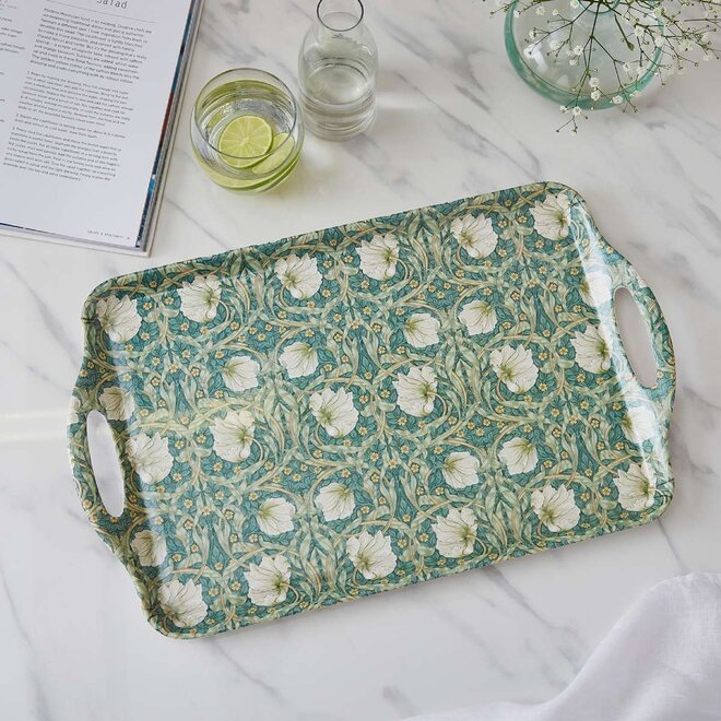 Bayleaf & Manilla Large Handled Tray