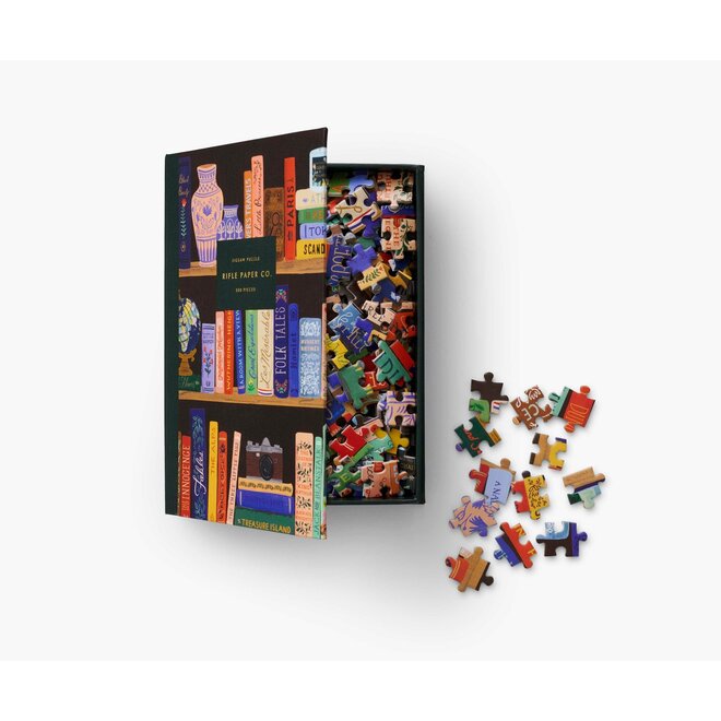 Bookshelf 500 Piece Puzzle