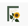 Sunflower Thank You Card