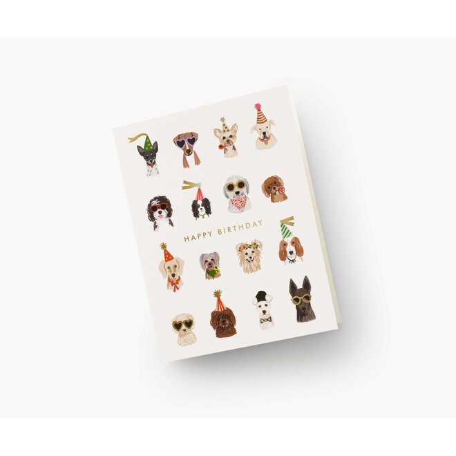 Party Pups Birthday Card