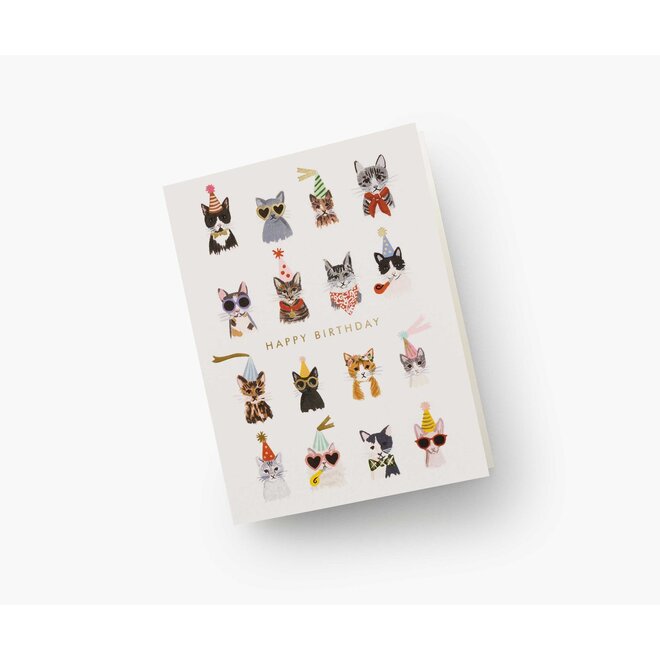 Cool Cats Birthday Card