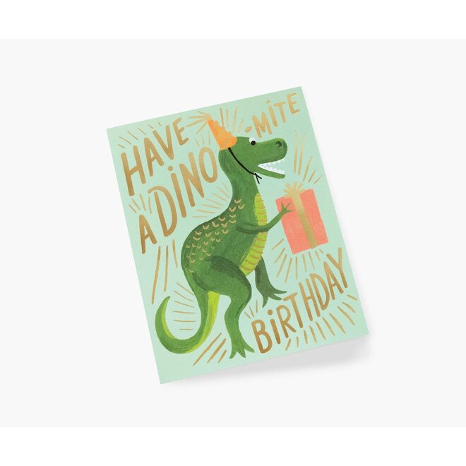 Dino-Mite Birthday Card
