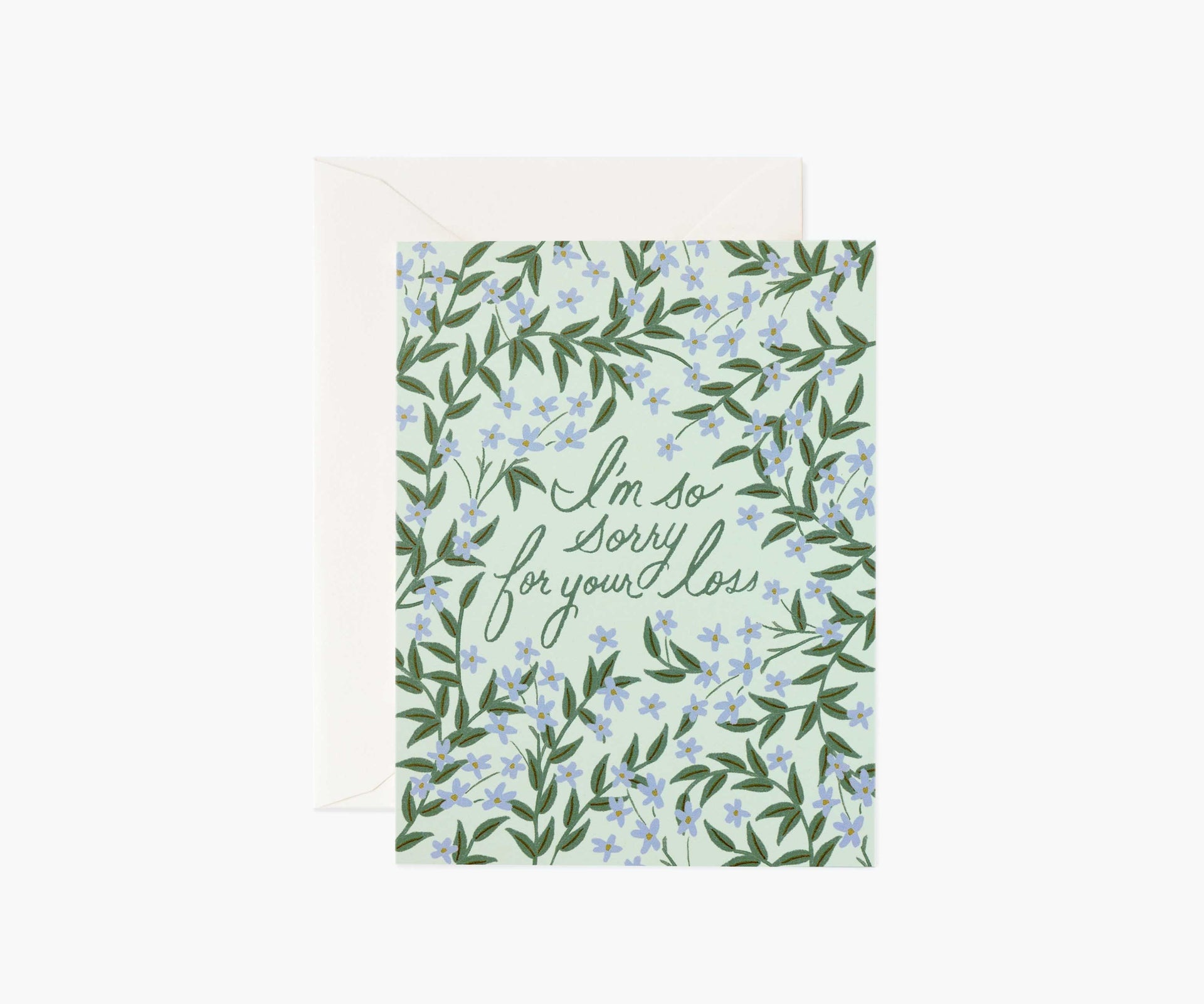 Laurel Sympathy Card Laurel Sympathy Card