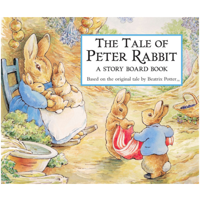 The Tale of Peter Rabbit Story Board Book