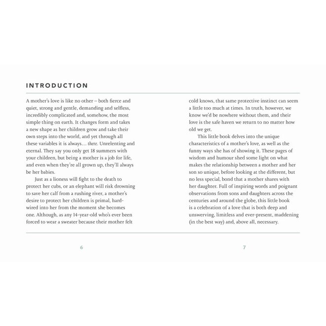 The Little Book of Mother's Love