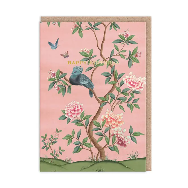 Faraway Tree Pink Birthday Card