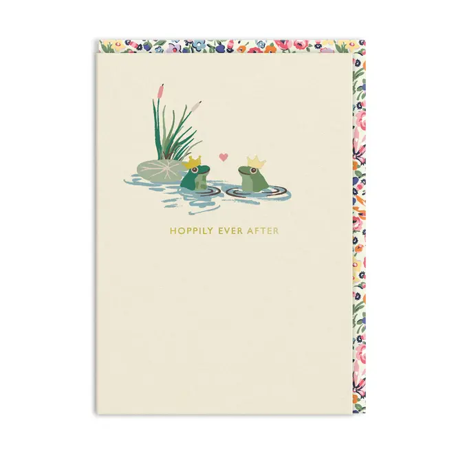 Cath Kidston Hoppily Ever After Greeting Card