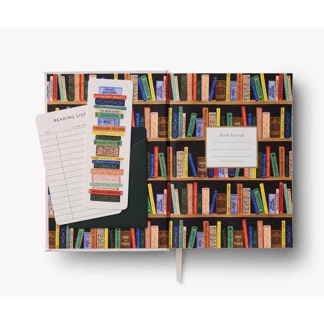 Book Club Embroidered Book Journal