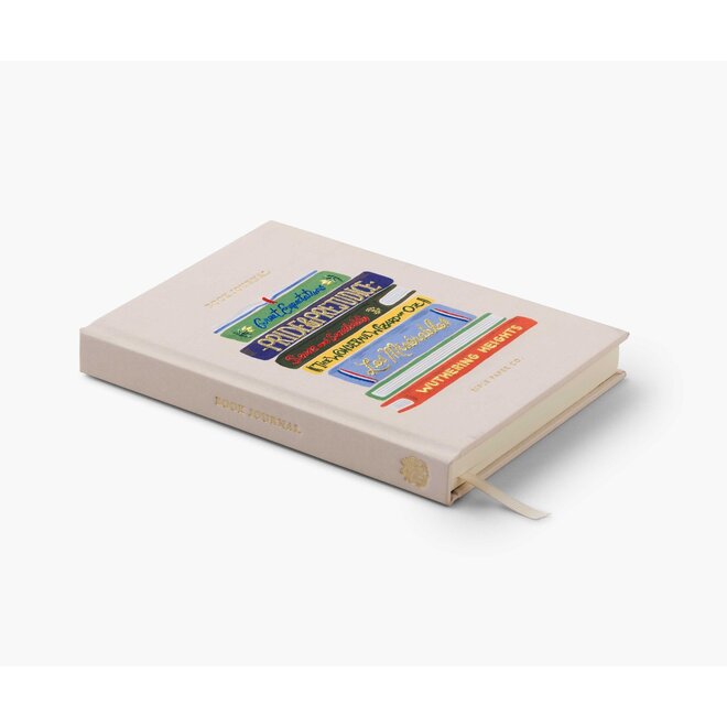 Book Club Embroidered Book Journal