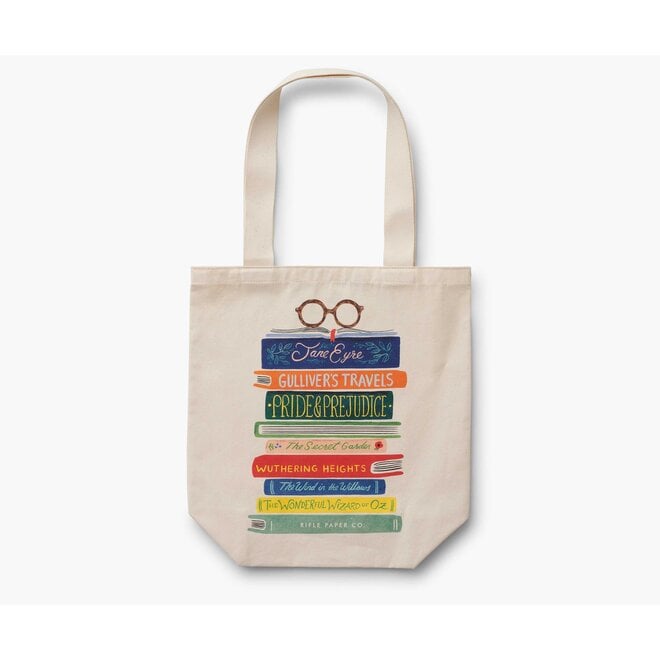 Book Club Canvas Tote Bag