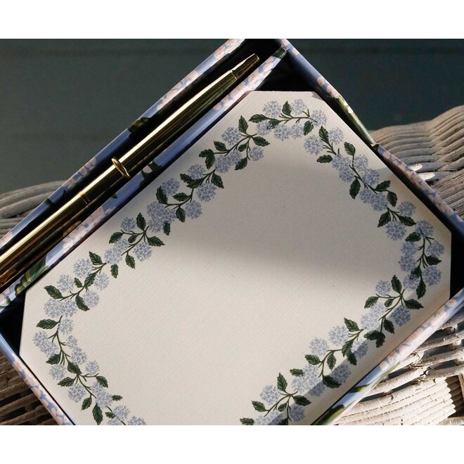 Hydrangea Stationery Set