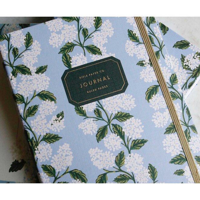 Hydrangea Journal with Pen