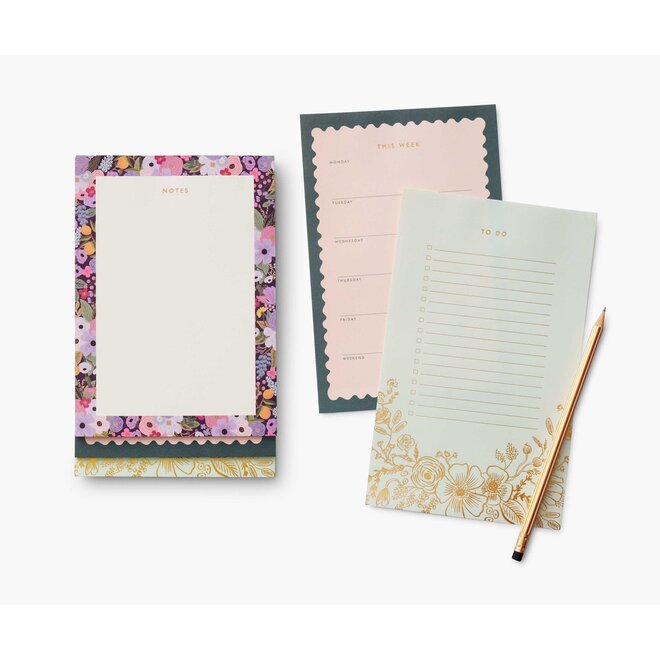 Garden Party Tiered Notepad