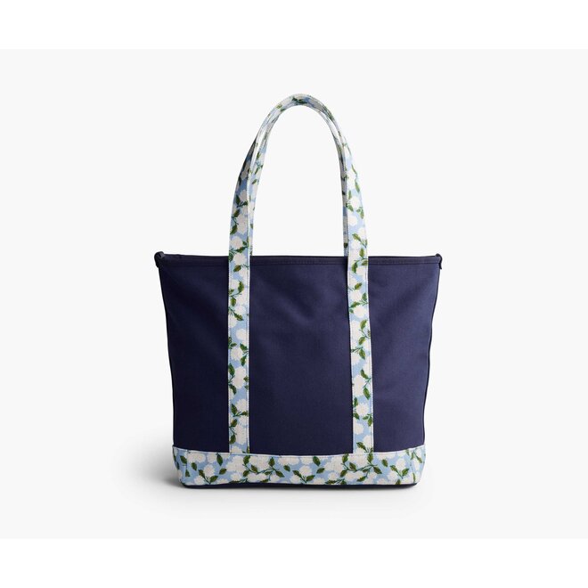 Hydrangea Canvas Carry All Bag
