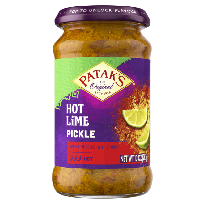 Patak's Hot Lime Pickle Relish