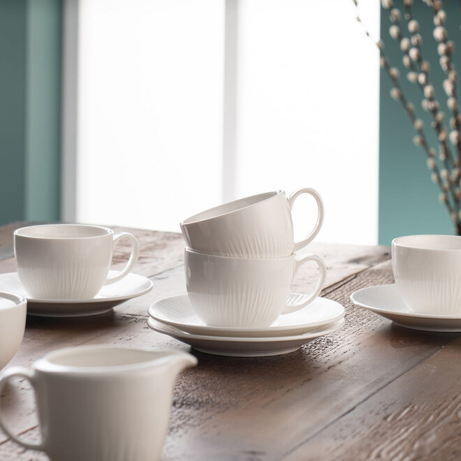 Belleek Living Erne Teacup & Saucer