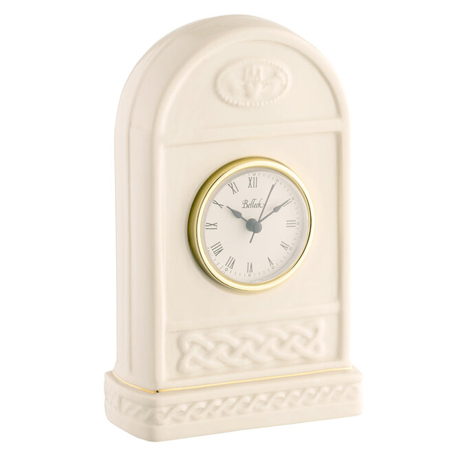 Belleek Claddagh Clock