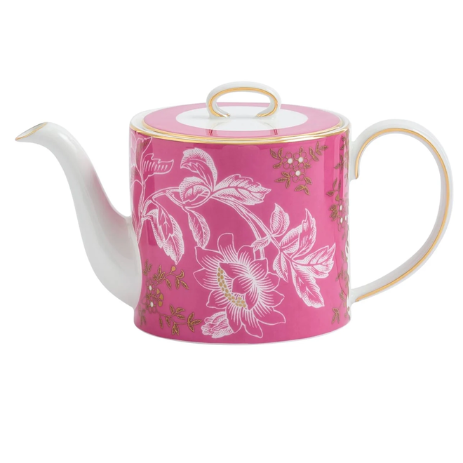 Wonderlust Pink Tonquin Teapot