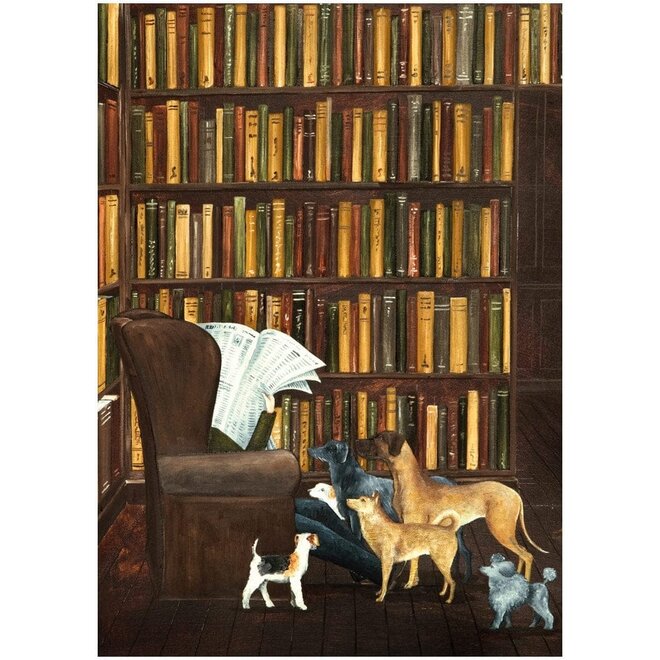 The Library Set of 8 Boxed Notecards