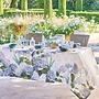 Jardin de Bretagne Bleu Tablecloth, 67” x 89”