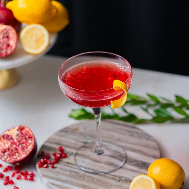 Lismore Essence Champagne Saucer Coupe Pair