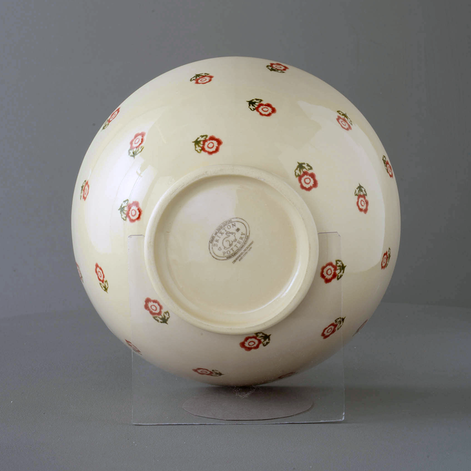 Scattered Rose Deep Serving Bowl