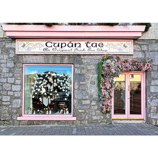 Irish Tea House Greeting Card
