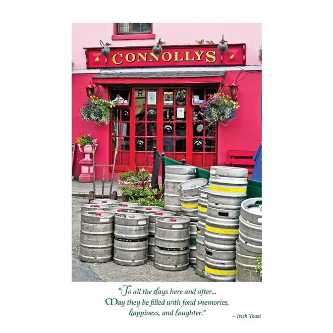 Connolly's Pub Greeting Card