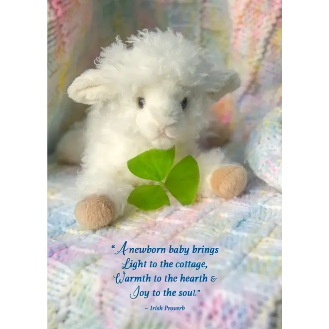 Irish Baby Shower Card