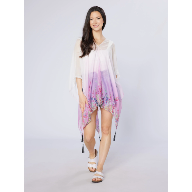 Heather Recycled Bottle Poncho
