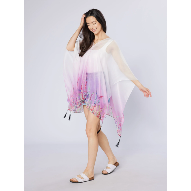 Heather Recycled Bottle Poncho