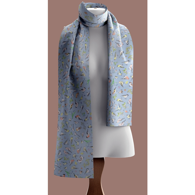 Birds Recycled Bottle Scarf