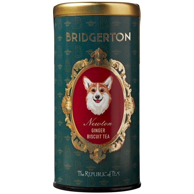 Republic of Tea Bridgerton Newton Ginger Biscuit Rooibos 36s