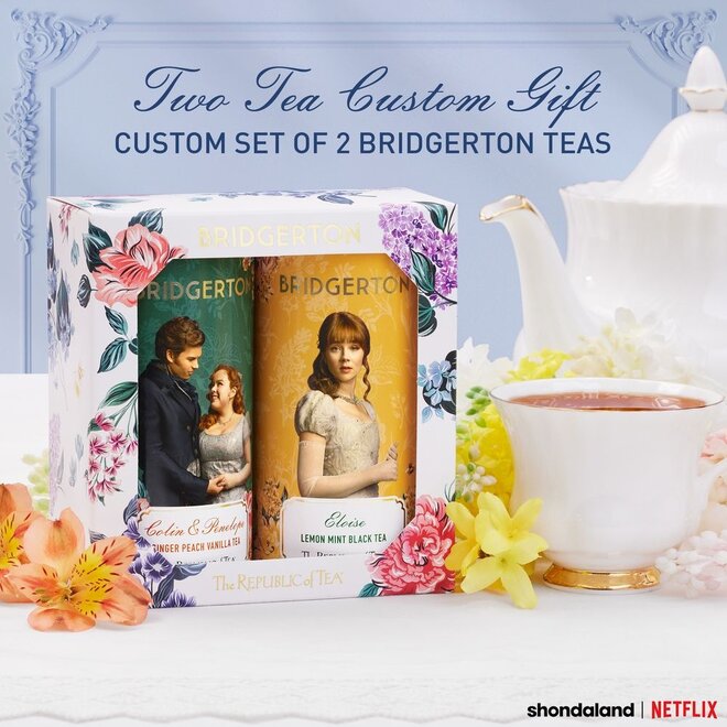 Republic of Tea Bridgerton Two Tea Gift Box