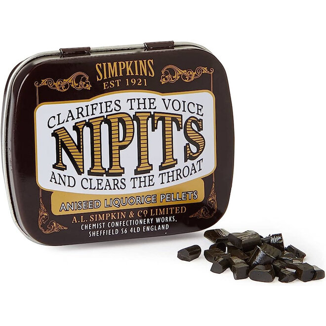 Simpkins Nipits Pure Liquorice Pellets