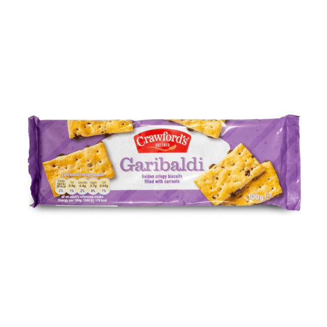 Crawfords Garibaldi Biscuits 100g