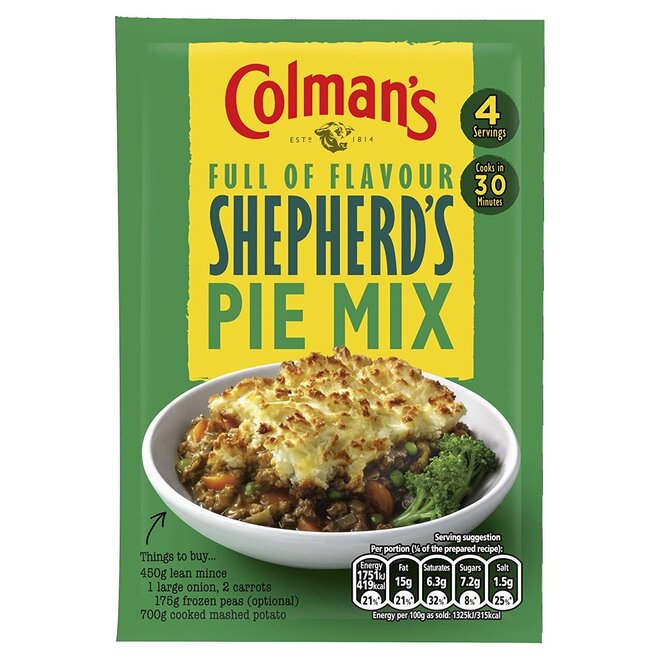 Colman's Shepherd's Pie Mix