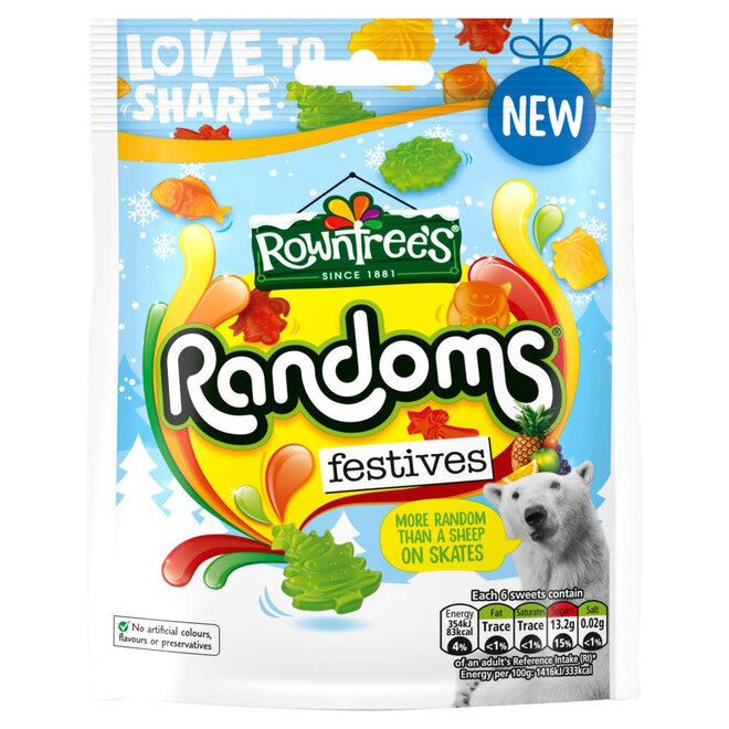 Rowntree's Randoms Festives Pouch