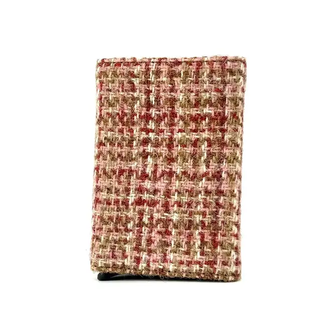 Harris Tweed Maple Pop-Up Card Holder
