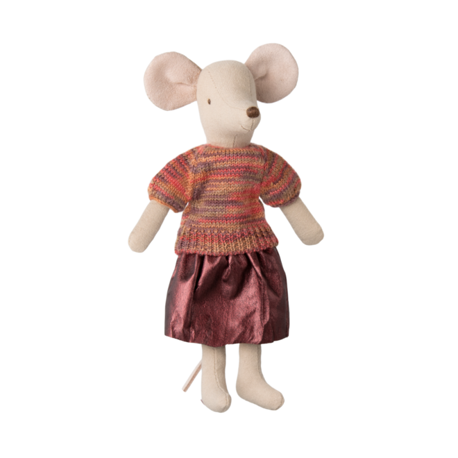 Skirt & Knitted Blouse, Mum Mouse