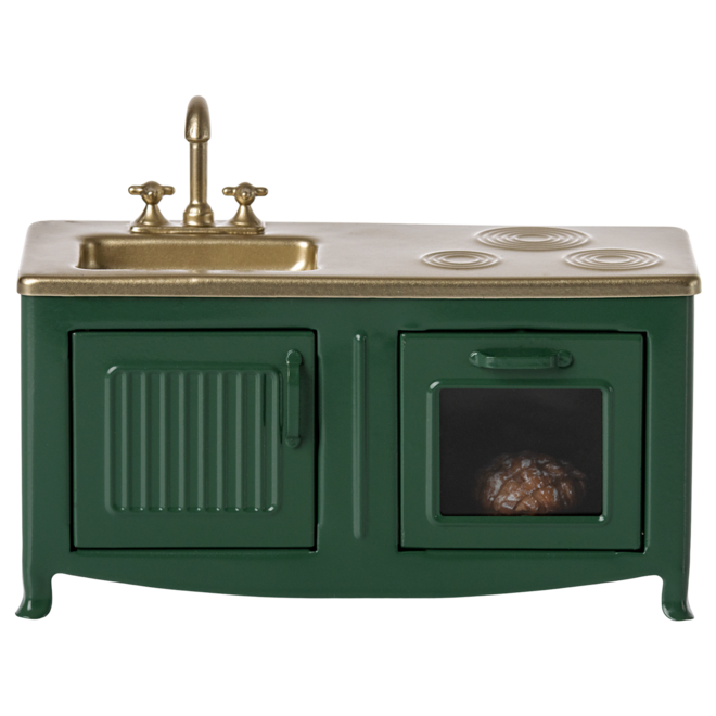 Kitchen, Mouse - Dark Green