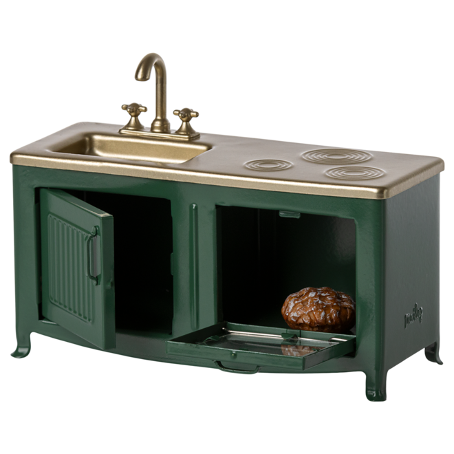 Kitchen, Mouse - Dark Green