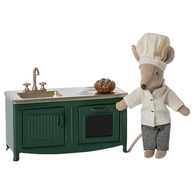 Kitchen, Mouse - Dark Green