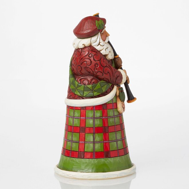 Jim Shore "Nollaig Chridheil" Scottish Santa Figurine