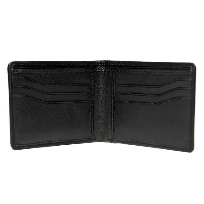 Harris Tweed Charcoal Herringbone Bifold Wallet